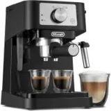 De’Longhi Stilosa 15-Bar Espresso Machine with Milk Frother for $99.00