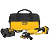 DEWALT 20V MAX 4.5″ Angle Grinder Tool Kit (DCG412P2) – $230 at Amazon