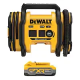 DEWALT 20V MAX Cordless Air Inflator with 3.5Ah Battery for $161.00