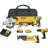 DEWALT 20V MAX Power Tool Combo Kit for $449.00