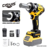 DeWalt 20V Brushless Electric Impact Wrench 1/2 Inch – $18.14