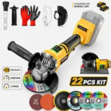 DeWalt 20V MAX Brushless Cordless Angle Grinder with 22-Piece Accessory Kit for $29.99