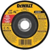 Dewalt DW4514 1/4″ Thick Grinding Wheel for $1.76