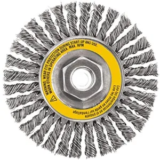DeWalt 4″ x 5/8″ Stainless Steel Wire Wheel Stringer Bead for $15