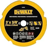 DEWALT 3-Inch Fine Finish Ultra Sharp Carbide Cut Off Wheel for $8.97