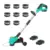 DEXSO Cordless Weed Wacker with 8 Spool Lines and Two 2.0Ah Batteries for $40