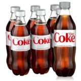 6-Pack of 16.9oz Diet Coke Bottles for $3.84