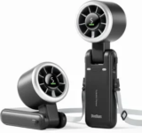 Diveblues USB-C Rechargeable Handheld Turbo Fan for $9.78