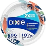 Dixie 86-Count Large 10-Inch Paper Plates for $5.99