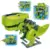 DIY 4-in-1 Solar Robot Dinosaur Kit for $13.99