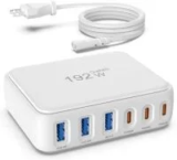 Dmbkylm 6-Port 120W GaN USB-C Charger Block $17.99 (40% Off)