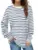 Dofaoo Women’s Crewneck Long Sleeve Shirt for $9.49