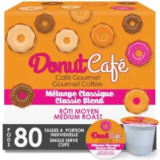 80-Count Donut Café Classic Blend Coffee K-Cups for $22
