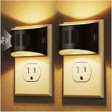 2-Pack DORESshop Motion Sensor LED Night Lights for $7.99