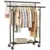 Double Rods Rolling Clothing Rack for $23.99 – Free Shipping