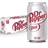 Dr Pepper Diet Soda 2-Pack (12 oz cans) for $9.16