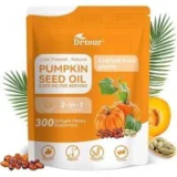 Dr. Tour Pumpkin Seed Oil 300mg, 300 Softgels for $11.65