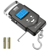 Dr.Meter 110lb Fish and Luggage Scale with Measuring Tape for $5.99