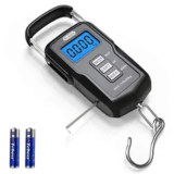 Dr.Meter FS01 110lb Fish and Luggage Scale with Measuring Tape for $4.99