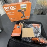 Ridgid R86001 18V Cordless 1/2″ Drill/Driver with Charger & Bag for $40.00