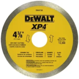 DEWALT 4-3/8″ Wet/Dry Tile Blade (DW4738) – $32 at Amazon