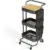 DTK 3-Tier Metal Utility Rolling Cart with Table Top and Side Bags for $29.75