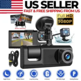 Dual Lens Car Dash Cam with 1080P HD Recording for $13.78