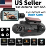 1080P Dual Lens Car DVR Dash Cam with Front and Inside Cameras – $29.08 ($58.17 Original)