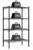 47″ DUMOS 4-Tier Metal Wire Storage Shelves for $28
