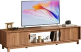 DUMOS 70″ Entertainment Center Media Console Table TV Stand for $86