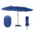 DUMOS 15-Foot Patio Umbrella with Base for $78
