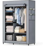 Dumos Portable Storage Closet 40.7″x17.7″x64.57″ for $25.98