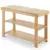 DUMOS 3-Tier Shoe Rack Bench with Storage for $28