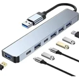 Duoyhiel Aluminum 7-in-1 USB Hub Now for $3.49
