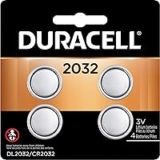 Duracell 2032 3V Lithium Battery (4-Pack) for $3.99