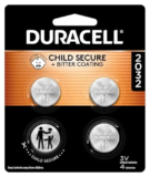 Duracell CR2032 3V Lithium Coin Batteries – 4 Count for $3.79