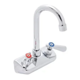 DuraSteel Commercial Kitchen Sink Faucet with Gooseneck Spout for $31