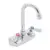 DuraSteel Commercial Kitchen Sink Faucet with Gooseneck Spout for $31