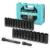 Duratech 24-Piece 1/2″ Drive Deep Impact Socket Set with Extension Bars – $27 (50% Off)