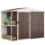 DWVO 8x4FT Outdoor Storage Shed Now $199.98