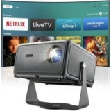 DYD H100 1080p Smart Projector with 1500 ANSI Lumens for $149.99