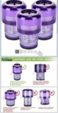 Dyson V11 Animal & V15 Detect Replacement Filter 3-Pack for $6.25
