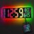 EASYERA 16.5-Inch RGB Digital Wall Clock with Bluetooth Sync for $30.98