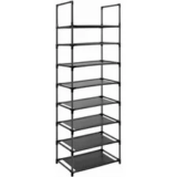 Easyhouse 8-Tier Metal Shoe Rack – Stores 16-20 Pairs, Only $12.00