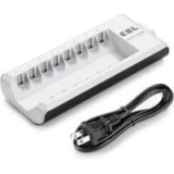 EBL 8-Bay AA AAA Battery Charger for $11.99