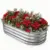 Eclaron Galvanized 4′ x 2′ Raised Garden Bed – $18