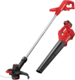 CRAFTSMAN V20 Cordless String Trimmer/Edger and Leaf Blower Combo for $99