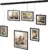 Edenseelake 6-Picture Wall Hanging Exhibit Frame Set for $20.49