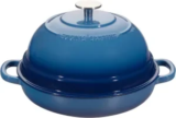 6-Quart EDGING CASTING Enameled Cast Iron Dutch Oven Pot with Lid for $50