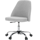 Edx Armless Desk Chair with Wheels for $39.99
